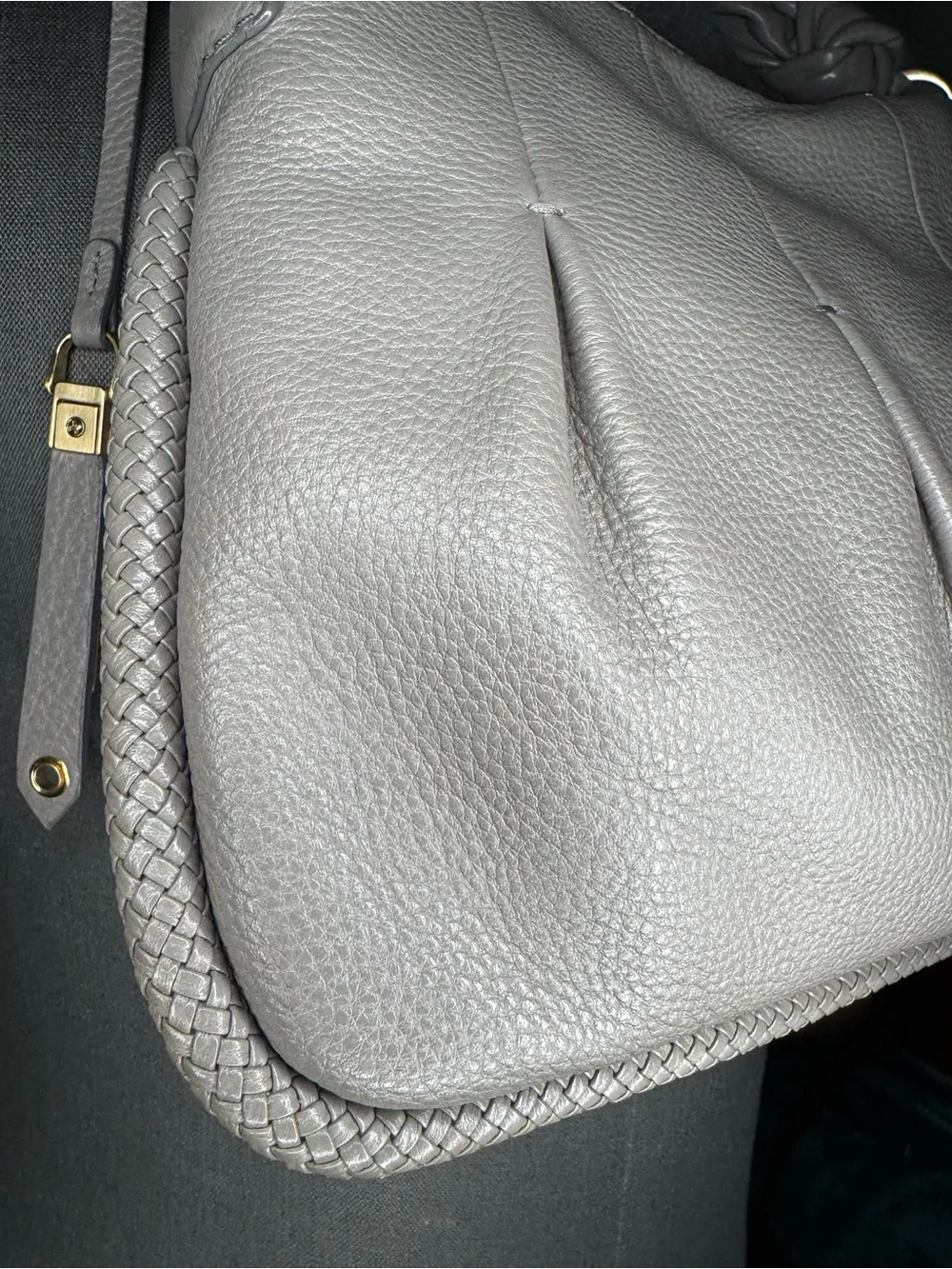 VINTAGE Y2K Cole Haan ‘Village’ Pleated Hobo Shoulder Bag